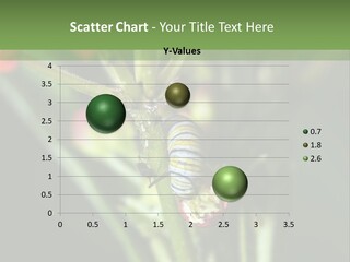 Lepidoptera Monarch Bloodflower PowerPoint Template