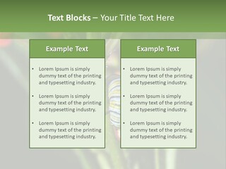 Lepidoptera Monarch Bloodflower PowerPoint Template
