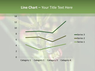 Lepidoptera Monarch Bloodflower PowerPoint Template