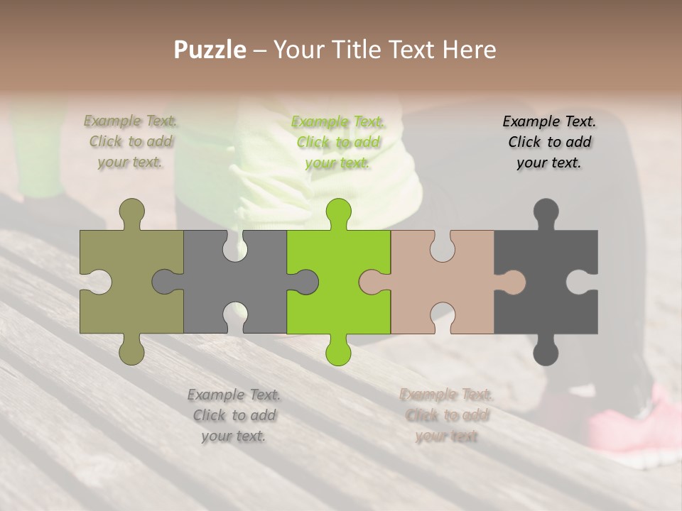 Pushup Sport Abs PowerPoint Template