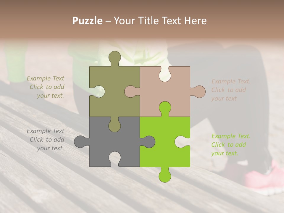 Pushup Sport Abs PowerPoint Template