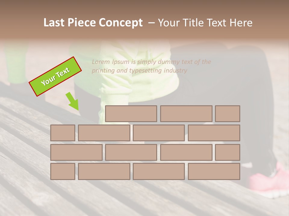 Pushup Sport Abs PowerPoint Template