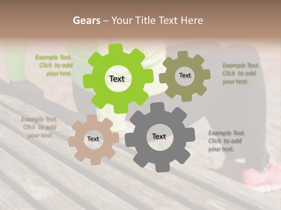 Pushup Sport Abs PowerPoint Template