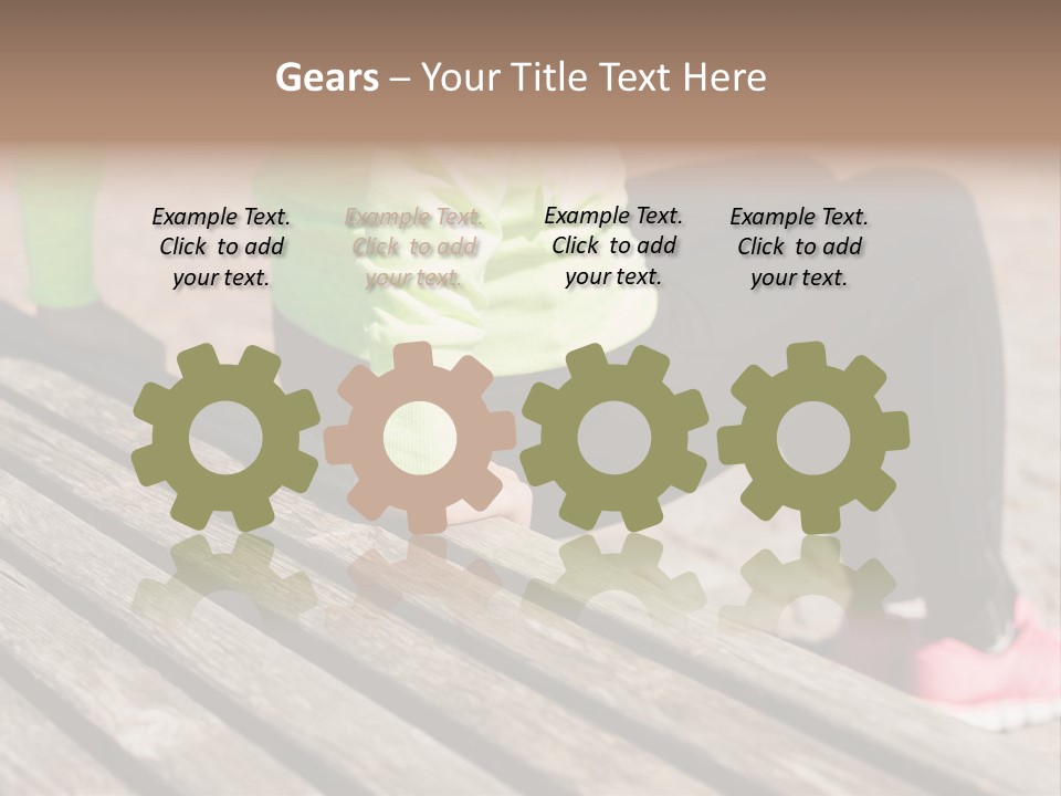 Pushup Sport Abs PowerPoint Template