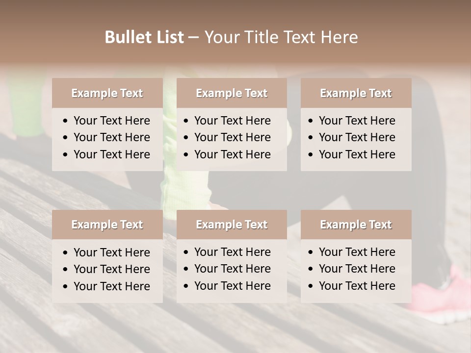 Pushup Sport Abs PowerPoint Template