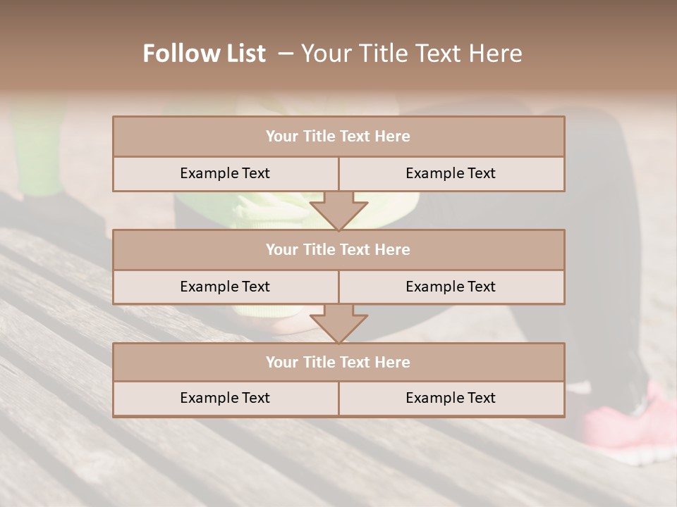 Pushup Sport Abs PowerPoint Template