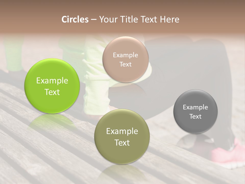 Pushup Sport Abs PowerPoint Template