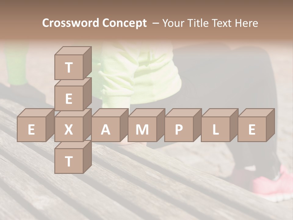 Pushup Sport Abs PowerPoint Template