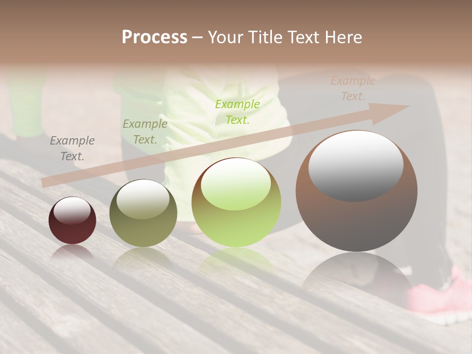 Pushup Sport Abs PowerPoint Template