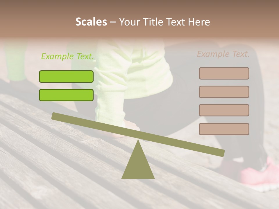 Pushup Sport Abs PowerPoint Template