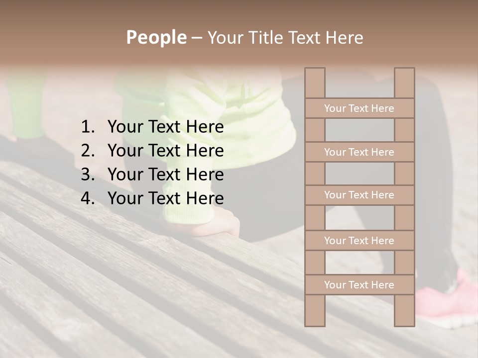 Pushup Sport Abs PowerPoint Template