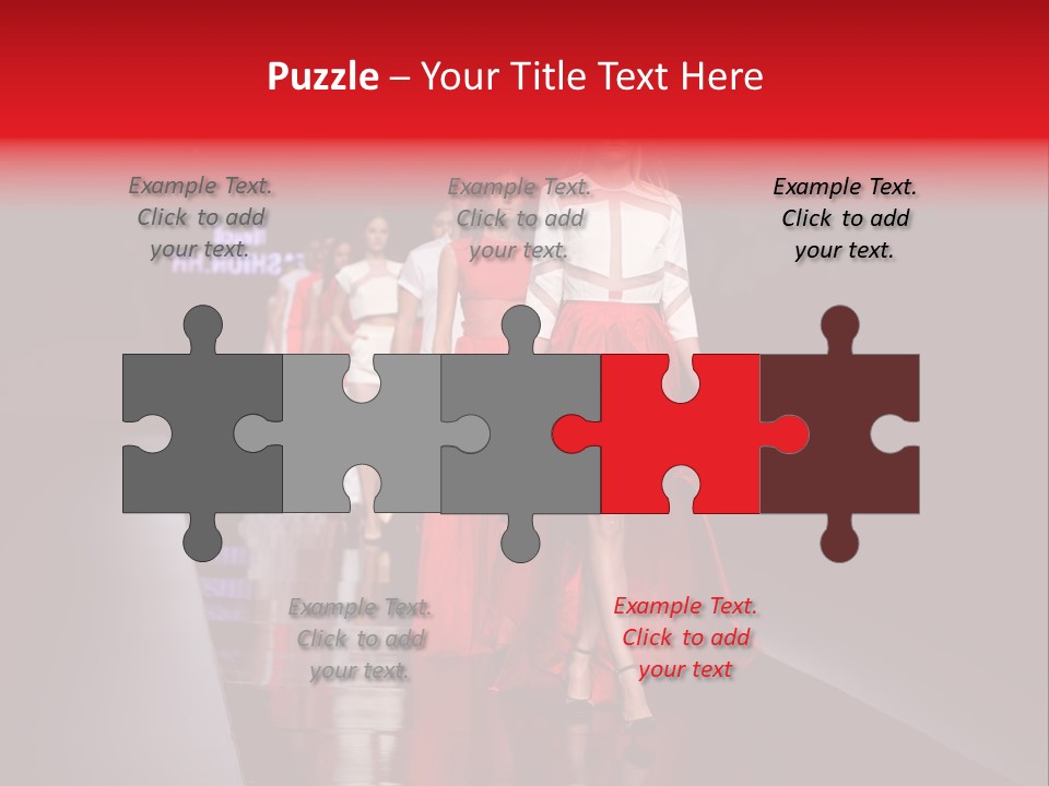 Trendy Couture Elegance PowerPoint Template