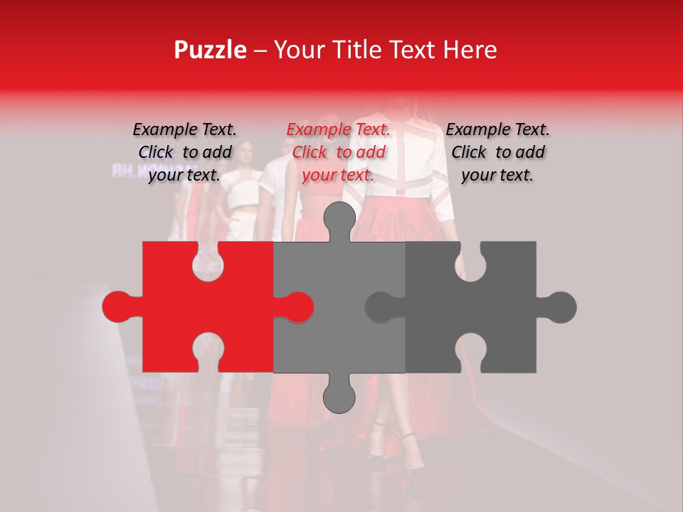 Trendy Couture Elegance PowerPoint Template