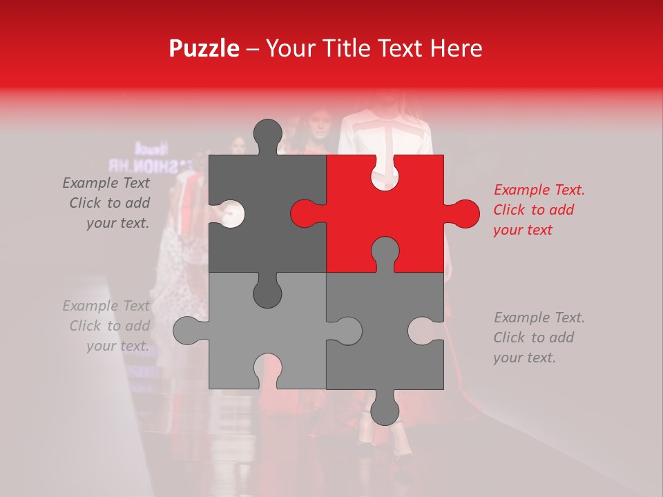 Trendy Couture Elegance PowerPoint Template