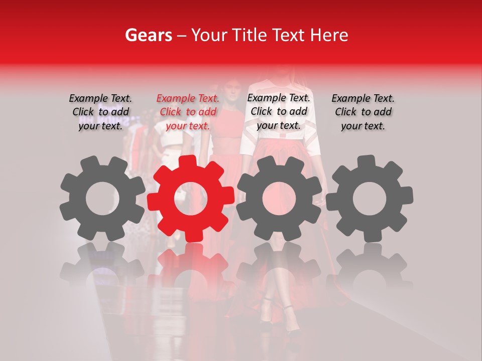 Trendy Couture Elegance PowerPoint Template