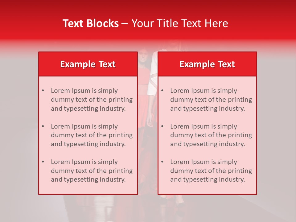 Trendy Couture Elegance PowerPoint Template