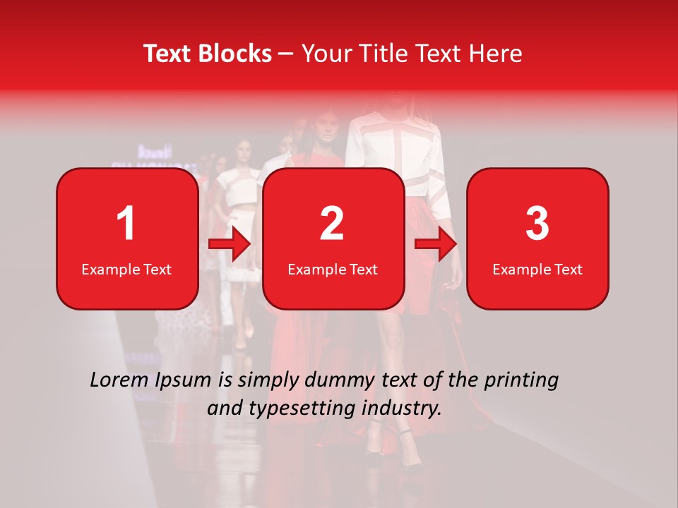 Trendy Couture Elegance PowerPoint Template