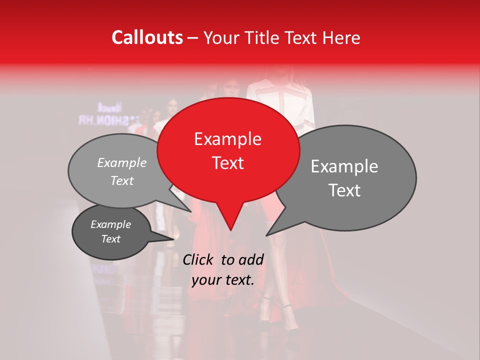 Trendy Couture Elegance PowerPoint Template