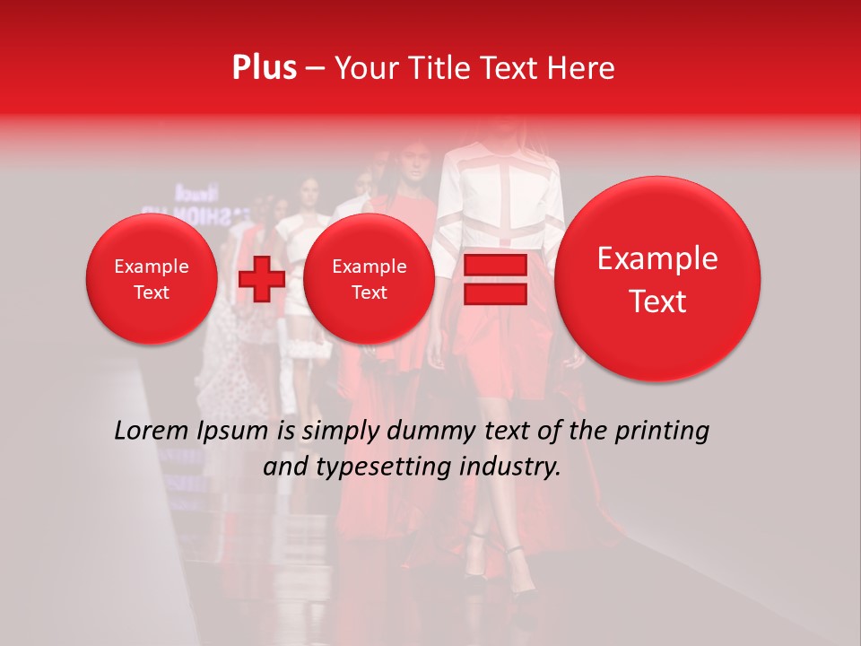 Trendy Couture Elegance PowerPoint Template