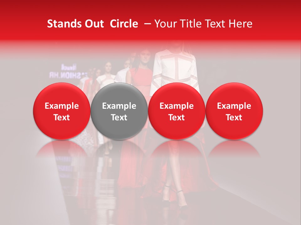 Trendy Couture Elegance PowerPoint Template