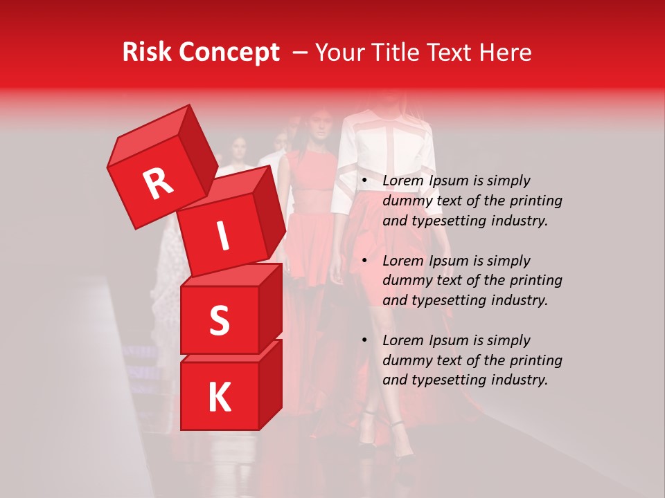 Trendy Couture Elegance PowerPoint Template