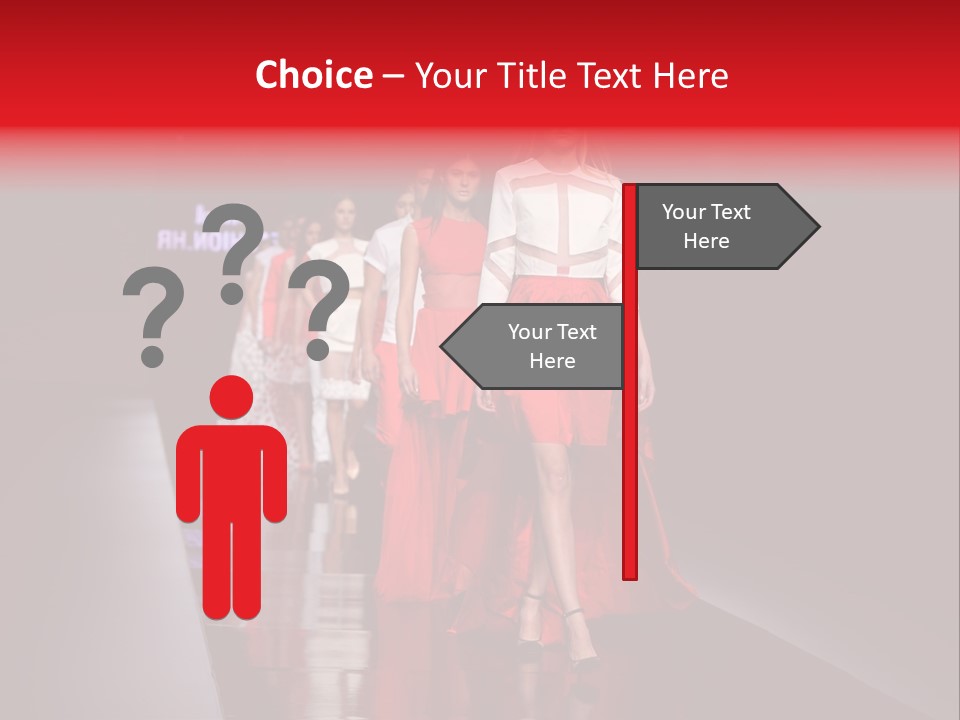 Trendy Couture Elegance PowerPoint Template