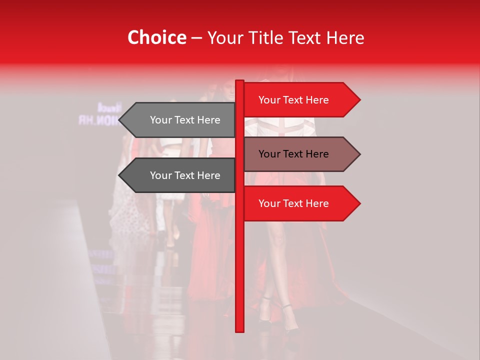 Trendy Couture Elegance PowerPoint Template