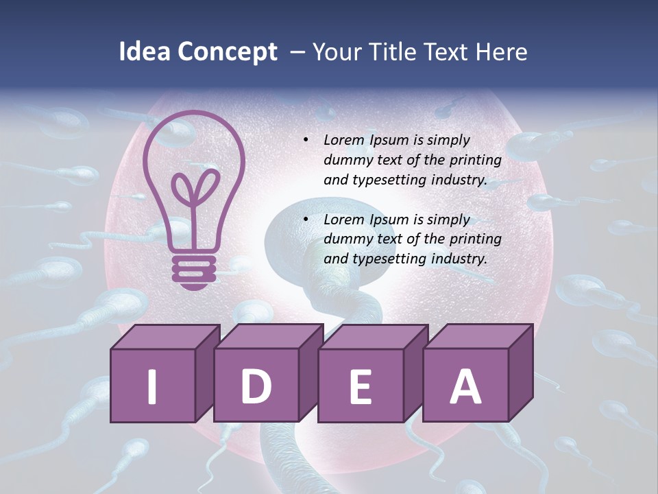Stem Cell Research Stem Cell Anatomy PowerPoint Template
