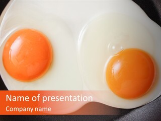 Fried Nature Meal PowerPoint Template