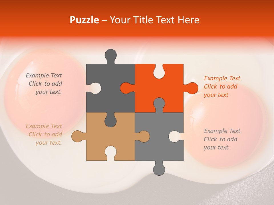 Fried Nature Meal PowerPoint Template