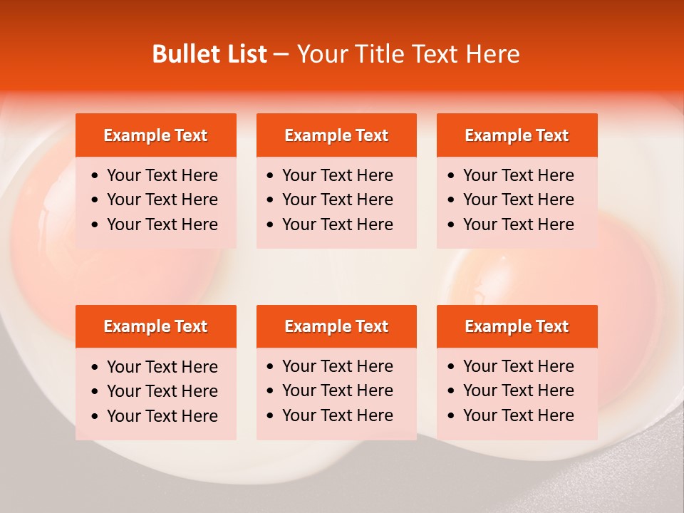 Fried Nature Meal PowerPoint Template