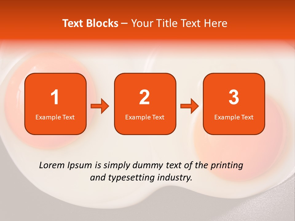 Fried Nature Meal PowerPoint Template