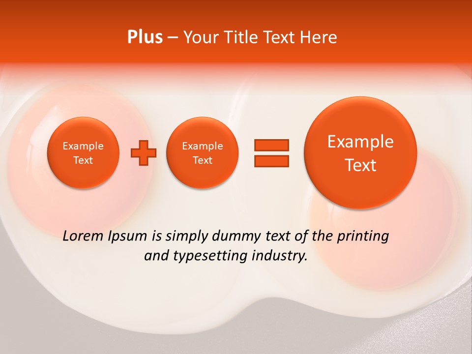 Fried Nature Meal PowerPoint Template