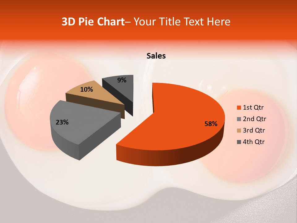 Fried Nature Meal PowerPoint Template
