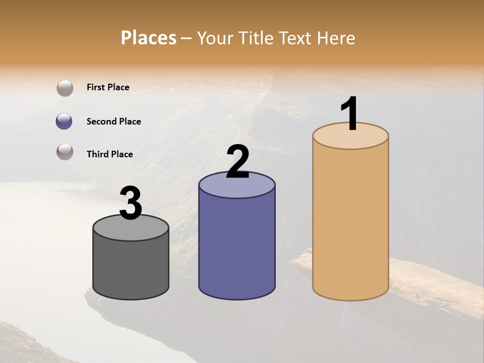 Chasm Troll Scandinavia PowerPoint Template