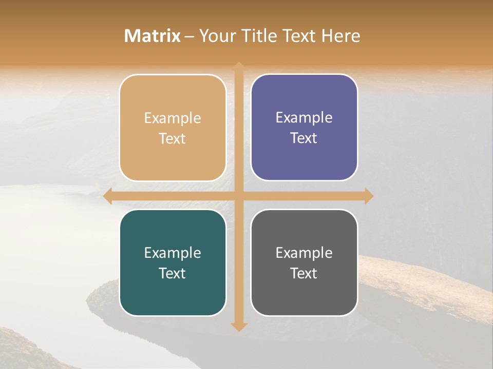 Chasm Troll Scandinavia PowerPoint Template