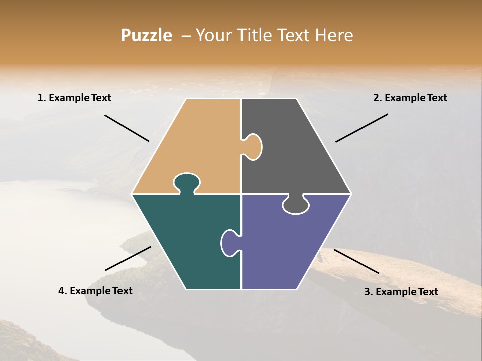 Chasm Troll Scandinavia PowerPoint Template