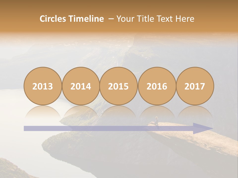 Chasm Troll Scandinavia PowerPoint Template