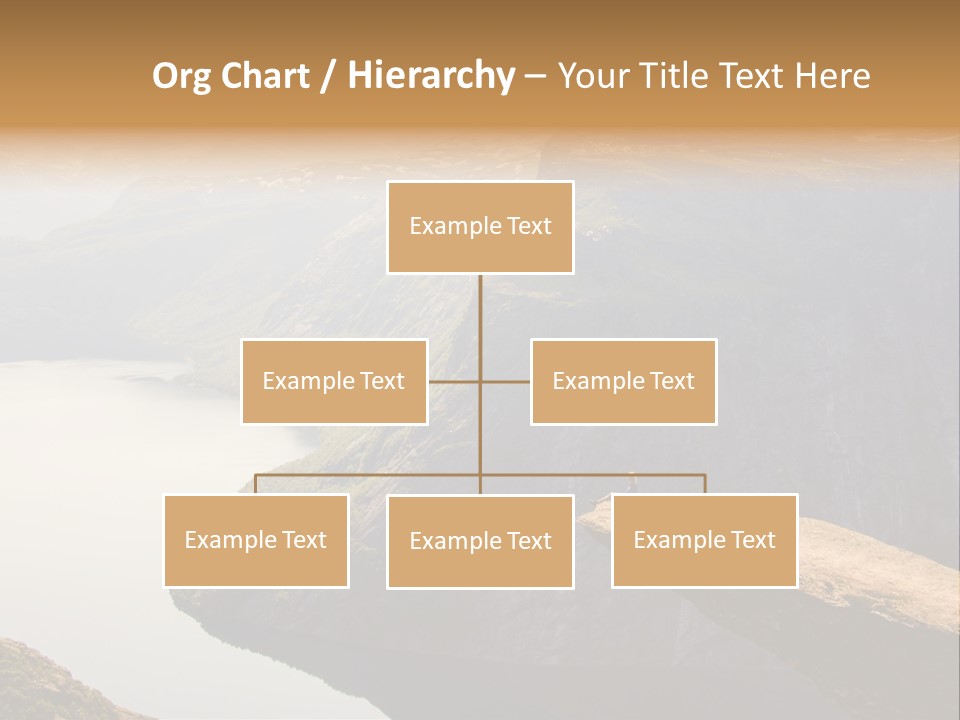 Chasm Troll Scandinavia PowerPoint Template