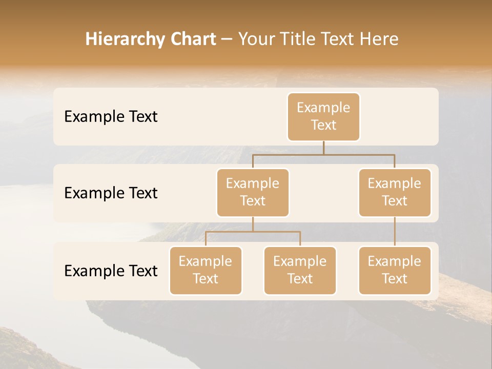 Chasm Troll Scandinavia PowerPoint Template