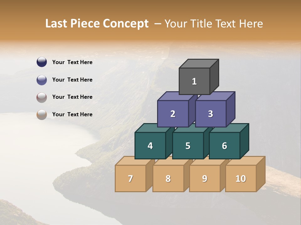 Chasm Troll Scandinavia PowerPoint Template