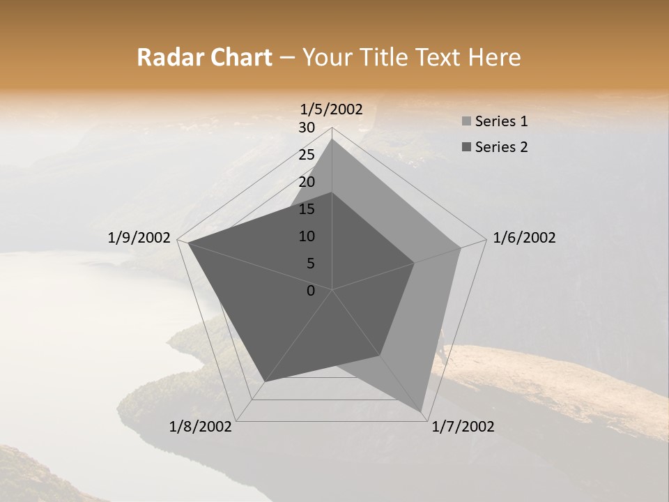 Chasm Troll Scandinavia PowerPoint Template