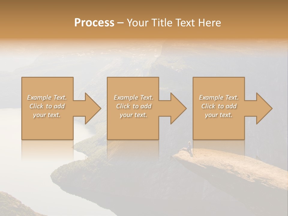 Chasm Troll Scandinavia PowerPoint Template