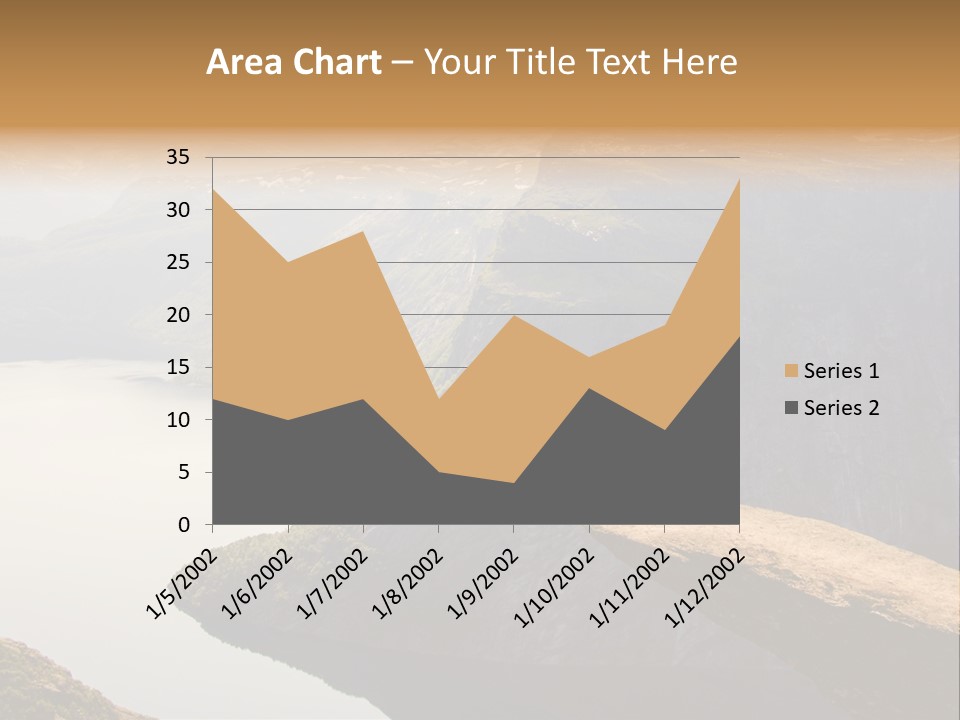 Chasm Troll Scandinavia PowerPoint Template