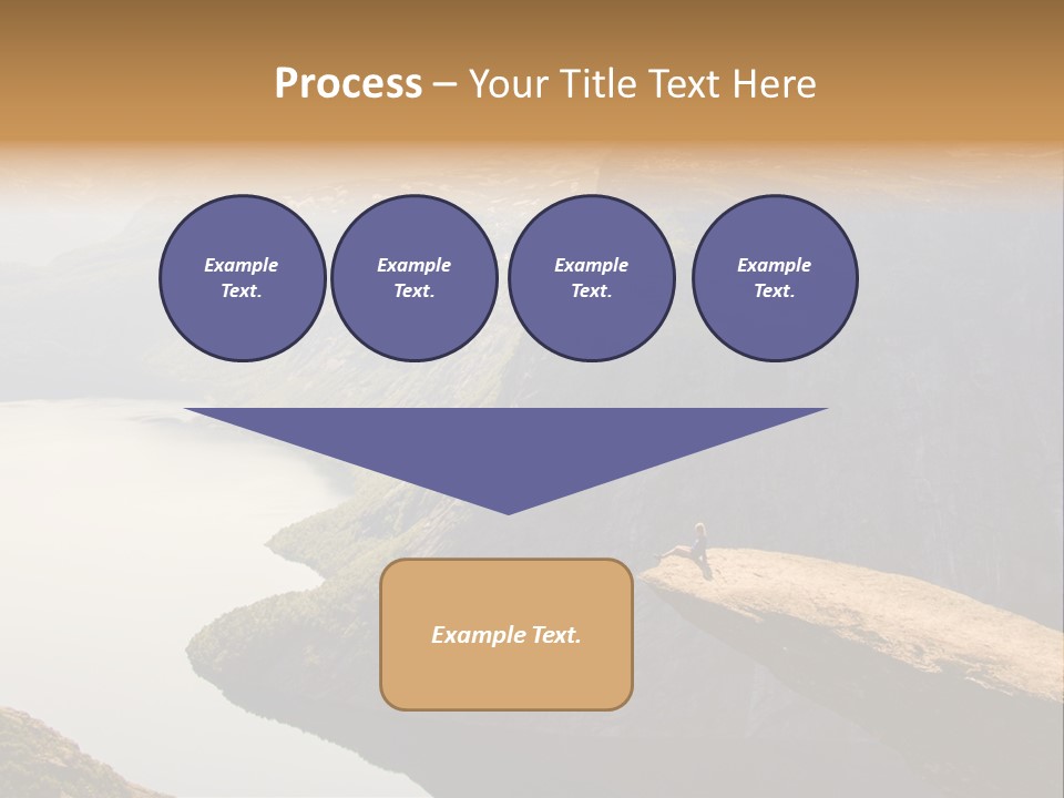 Chasm Troll Scandinavia PowerPoint Template