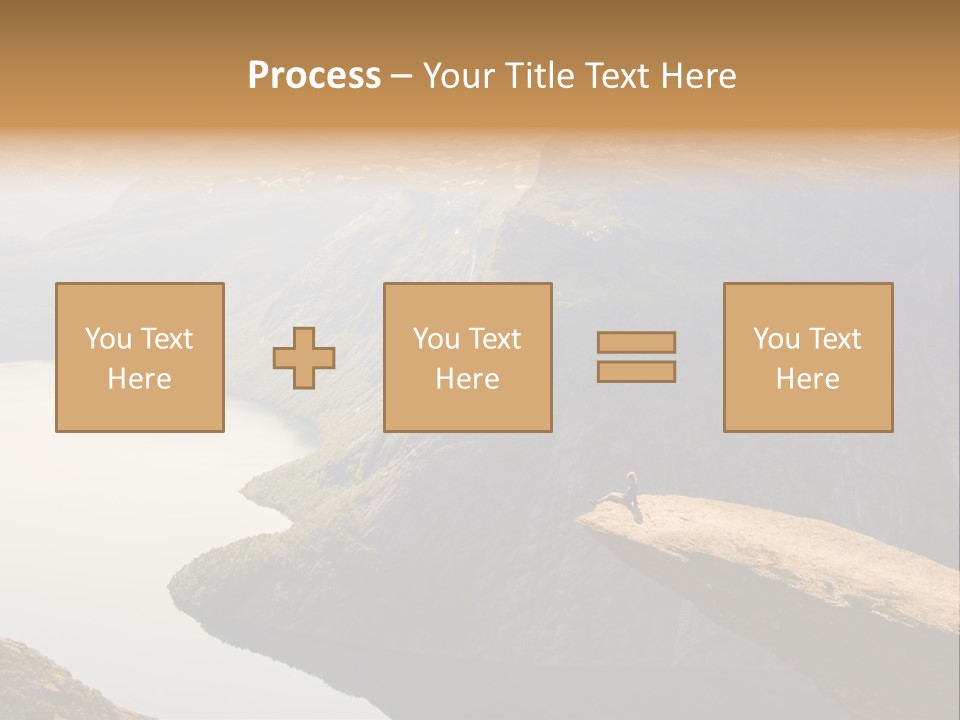 Chasm Troll Scandinavia PowerPoint Template
