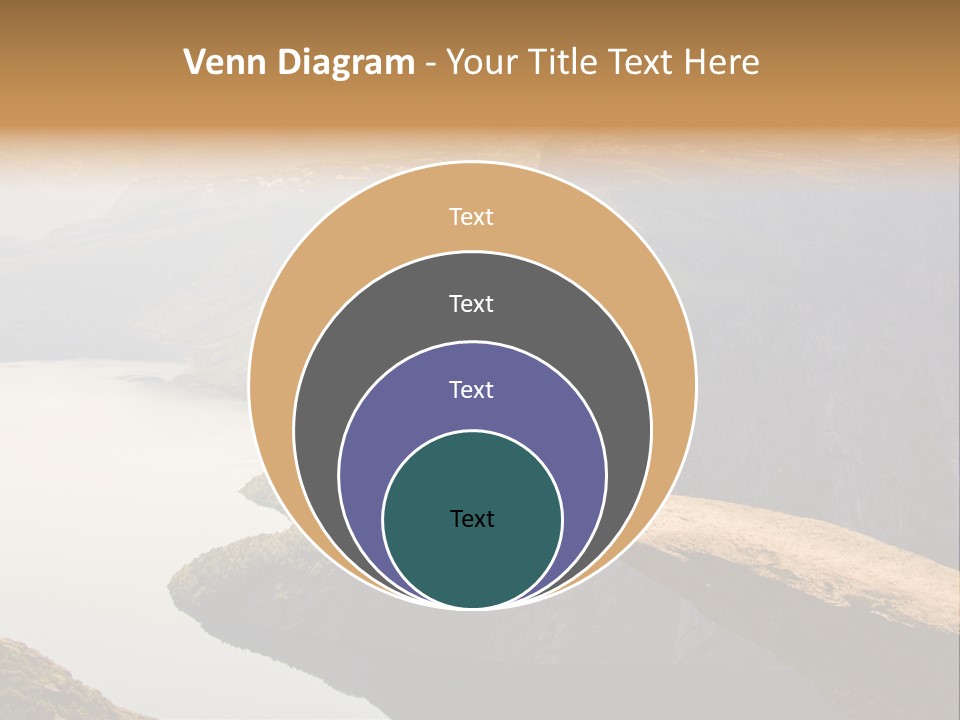 Chasm Troll Scandinavia PowerPoint Template