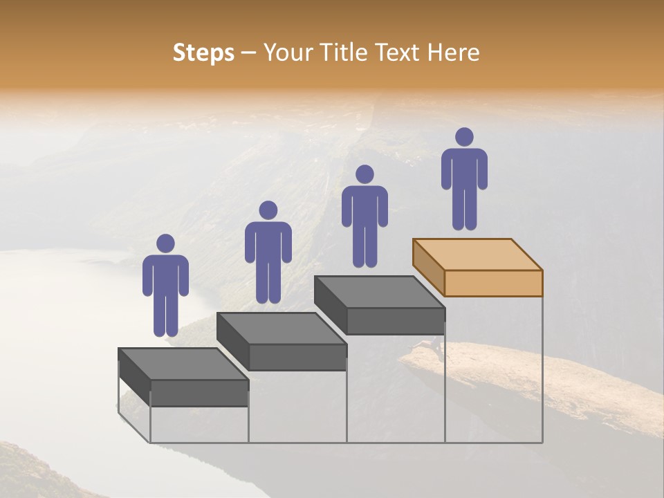 Chasm Troll Scandinavia PowerPoint Template