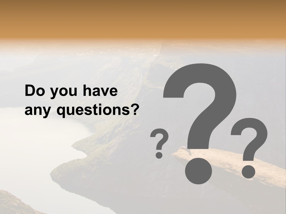 Chasm Troll Scandinavia PowerPoint Template