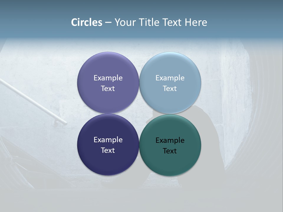 Down Debt Corporate PowerPoint Template